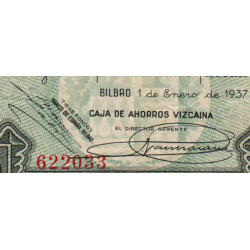Espagne - Bilbao - Pick S561g - 5 pesetas - 01/01/1937 - Etat : TTB