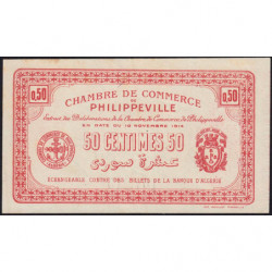 Algérie - Philippeville 142-3 - 50 centimes - 10/11/1914 - Etat : SUP