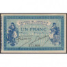Algérie - Philippeville 142-4 - 1 franc - 10/11/1914 - Etat : SPL