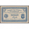 Algérie - Philippeville 142-4 - 1 franc - 10/11/1914 - Etat : SPL