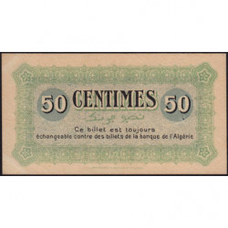 Algérie - Constantine 140-1a - 50 centimes - Série A - 01/05/1915 - Etat : SUP