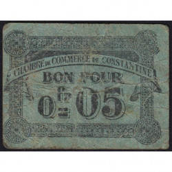 Algérie - Constantine 140-46 - 0,05 franc - 12/10/1915 - Etat : B+