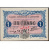 Algérie - Constantine 140-11 annulé - 1 franc - Série 6 - 07/11/1916 - Etat : SUP