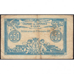 Algérie - Oran 141-4 - 50 centimes - Série I - 10/11/1915 - Etat : B+