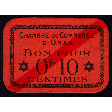 Algérie - Oran 141-51 - 0,10 franc - 1916 - Etat : NEUF