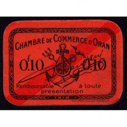 Algérie - Oran 141-51 - 0,10 franc - 1916 - Etat : NEUF