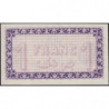 Algérie - Alger 137-1 - 1 franc - Série 131 - 03/09/1914 - Etat : NEUF