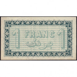 Algérie - Alger 137-4 - 1 franc - Série T.137 - 03/09/1914 - Etat : SUP+