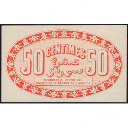 Algérie - Alger 137-5 - 50 centimes - Série 386 - 13/01/1915 - Etat : SPL