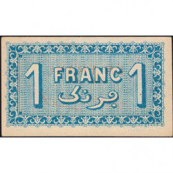 Algérie - Alger 137-20 - 1 franc - Série B.448 - 22/06/1921 - Etat : SUP+