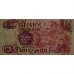 Ghana - Pick 16e - 10 cedis - Série R/1 - 02/01/1977 - Etat : NEUF