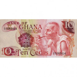 Ghana - Pick 16f - 10 cedis - Série A/2 - 02/01/1978 - Etat : NEUF