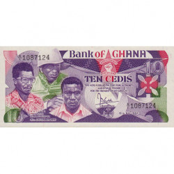 Ghana - Pick 23 - 10 cedis - Série A/1 - 15/05/1984 - Etat : NEUF