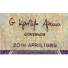 Ghana - Pick 28b_1 - 500 cedis - Série H/1 - 20/04/1989 - Etat : TB+