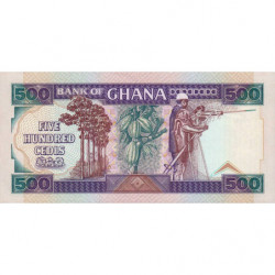 Ghana - Pick 28c_1 - 500 cedis - Série S/1 - 19/09/1991 - Etat : NEUF