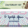 Ghana - Pick 29a - 1'000 cedis - Série A/5 - 22/02/1991 - Etat : NEUF