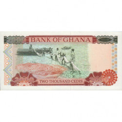 Ghana - Pick 30b - 2'000 cedis - Série N/1 - 06/01/1995 - Etat : NEUF