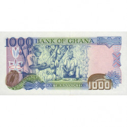 Ghana - Pick 32a - 1'000 cedis - Série AD - 05/12/1996 - Etat : NEUF