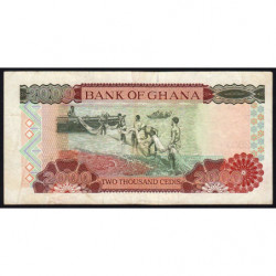 Ghana - Pick 33h - 2'000 cedis - Série NE - 04/08/2003 - Etat : TTB