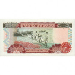 Ghana - Pick 33h - 2'000 cedis - Série NQ - 04/08/2003 - Etat : NEUF