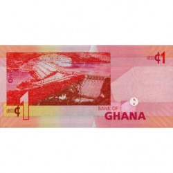 Ghana - Pick 37c_1 - 1 cedi - Série DP - 06/03/2010 - Etat : NEUF