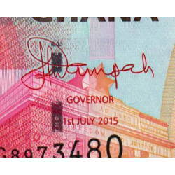 Ghana - Pick 37f - 1 cedi - Série GG - 01/07/2015 - Etat : NEUF