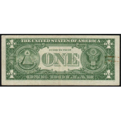 Etats Unis - Pick 419 - 1 dollar - Série A A - 1957 - Etat : TTB