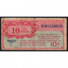 Etats Unis - Militaire - Pick M9 - 10 cents - Séries 471 - 10/03/1947 - Etat : B+