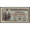 Etats Unis - Militaire - Pick M23 - 10 cents - Séries 481 - 20/06/1951 - Etat : TTB+