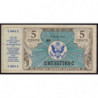 Etats Unis - Militaire - Pick M15 - 5 cents - Séries 472 - 22/03/1948 - Etat : SUP