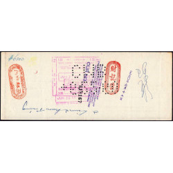 Etats Unis - Chèque - Anacosta National Bank - 1960 - Etat : TTB
