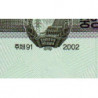 Corée du Nord - Pick 59s - 10 won - Série ㄴㅈ - 2002 (2009) - Spécimen - Etat : NEUF