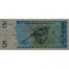 Antilles Néerlandaises - Pick 22a - 5 gulden - 31/03/1986 - Etat : NEUF