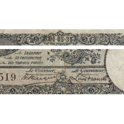 Belgique - Pick 97b - 5 francs - 04/05/1931 - Etat : TB