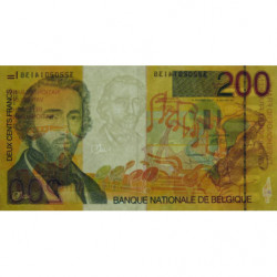 Belgique - Pick 148 - 200 francs - 1996 - Etat : SUP