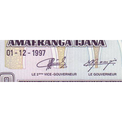 Burundi - Pick 37b - 100 francs - Série FL - 01/12/1997 - Etat : NEUF