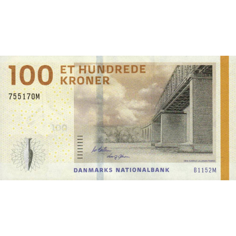Danemark - Pick 66d_2 - 100 kroner - Série B1 - 2015 - Etat : NEUF