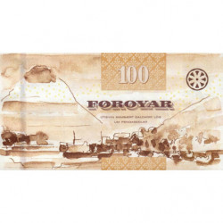 Féroé (îles) - Pick 30 - 100 krónur - Série C0 - 2011 - Etat : NEUF