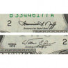 Etats Unis - Pick 461 - 2 dollars - Série B A - 1976 - New York - Etat : NEUF
