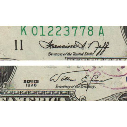 Etats Unis - Pick 461x - 2 dollars - Série K A - 1976 - Dallas - Commémoratif - Etat : NEUF