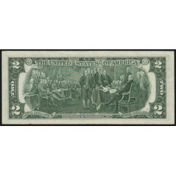 Etats Unis - Pick 461 - 2 dollars - Série L A - 1976 - San Francisco - Etat : TTB