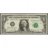 Etats Unis - Pick 462b - 1 dollar - Série B G - 1977 A - New York - Etat : TTB