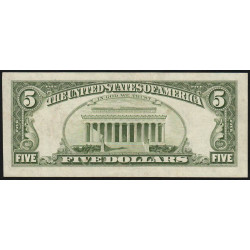 Etats Unis - Pick 475 - 5 dollars - Série L C - 1985 - San Francisco - Etat : TTB+