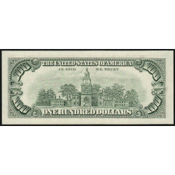 Etats Unis - Pick 485 - 100 dollars - Série B A - 1988 - New York - Etat : pr.NEUF