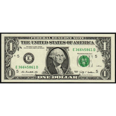 Etats Unis - Pick 530_2 - 1 dollar - Série E D - 2009 - Richmond - Etat : pr.NEUF