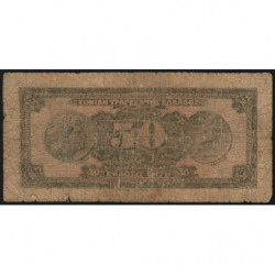 Grèce - Pick 97a_1 - 50 drachmai - Série ΝX 008 - 24/05/1927 (1929) - Etat : AB