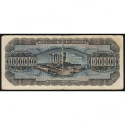 Grèce - Pick 127b_1 - 1'000'000 drachmai - 29/06/1944 - Etat : TTB