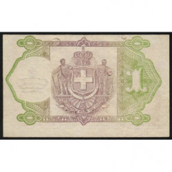 Grèce - Pick 308 - 1 drachma - 27/10/1917 (1918) - Etat : TTB+