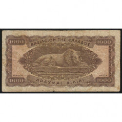 Grèce - Pick 326a - 1'000 drachmai - 10/07/1950 - Etat : B+