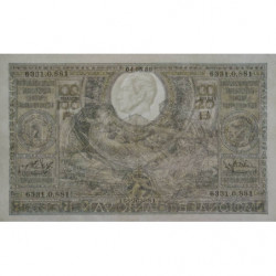 Belgique - Pick 107_3 - 100 francs ou 20 belgas - 04/05/1938 - Etat : SUP+